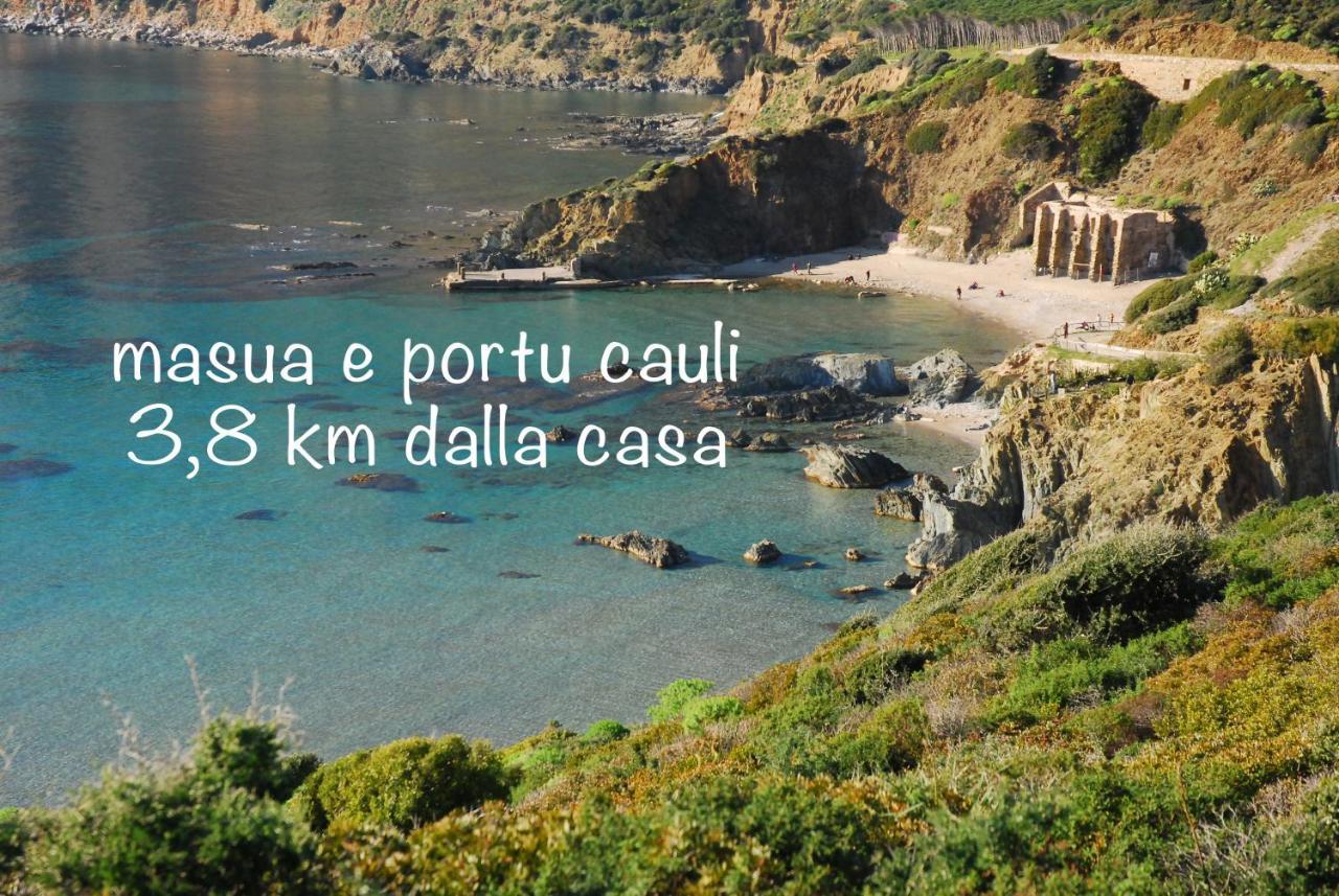 Nebida La Casa Del Mare Tanca Piras 빌라 외부 사진