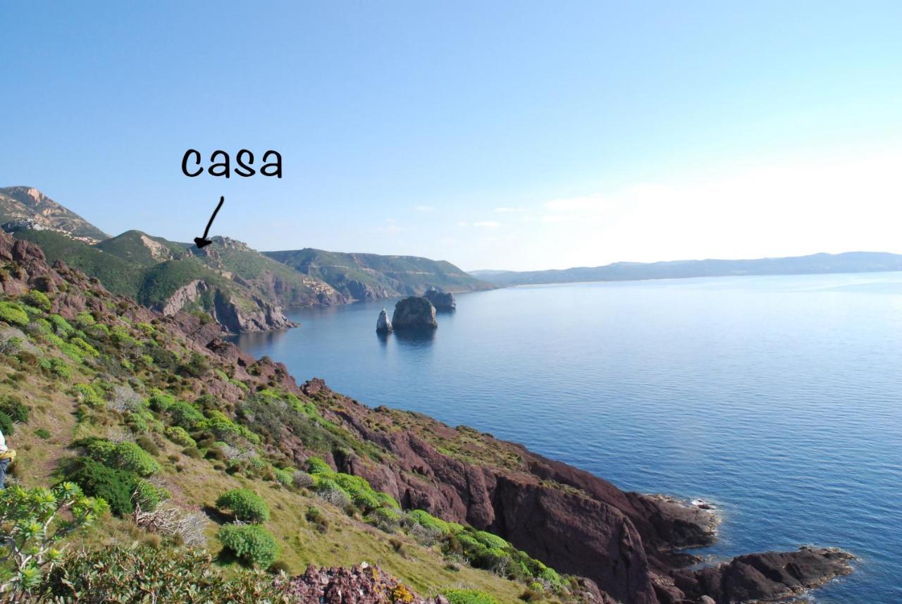 Nebida La Casa Del Mare Tanca Piras 빌라 외부 사진
