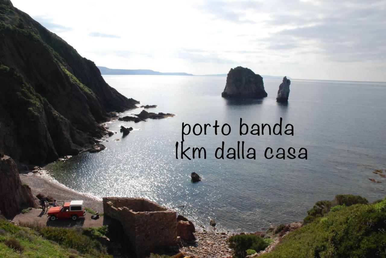 Nebida La Casa Del Mare Tanca Piras 빌라 외부 사진