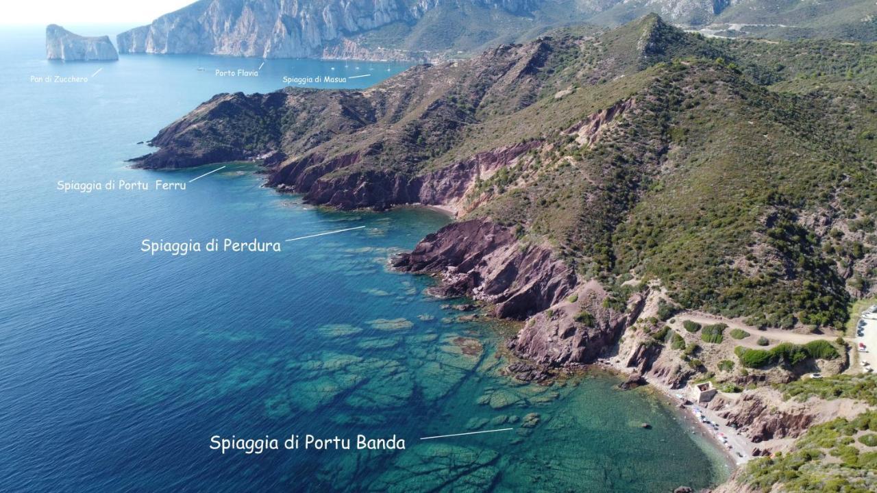 Nebida La Casa Del Mare Tanca Piras 빌라 외부 사진