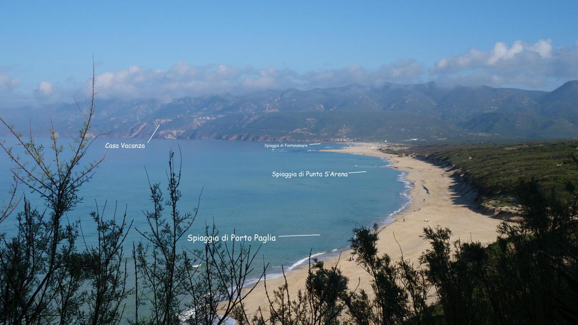 Nebida La Casa Del Mare Tanca Piras 빌라 외부 사진