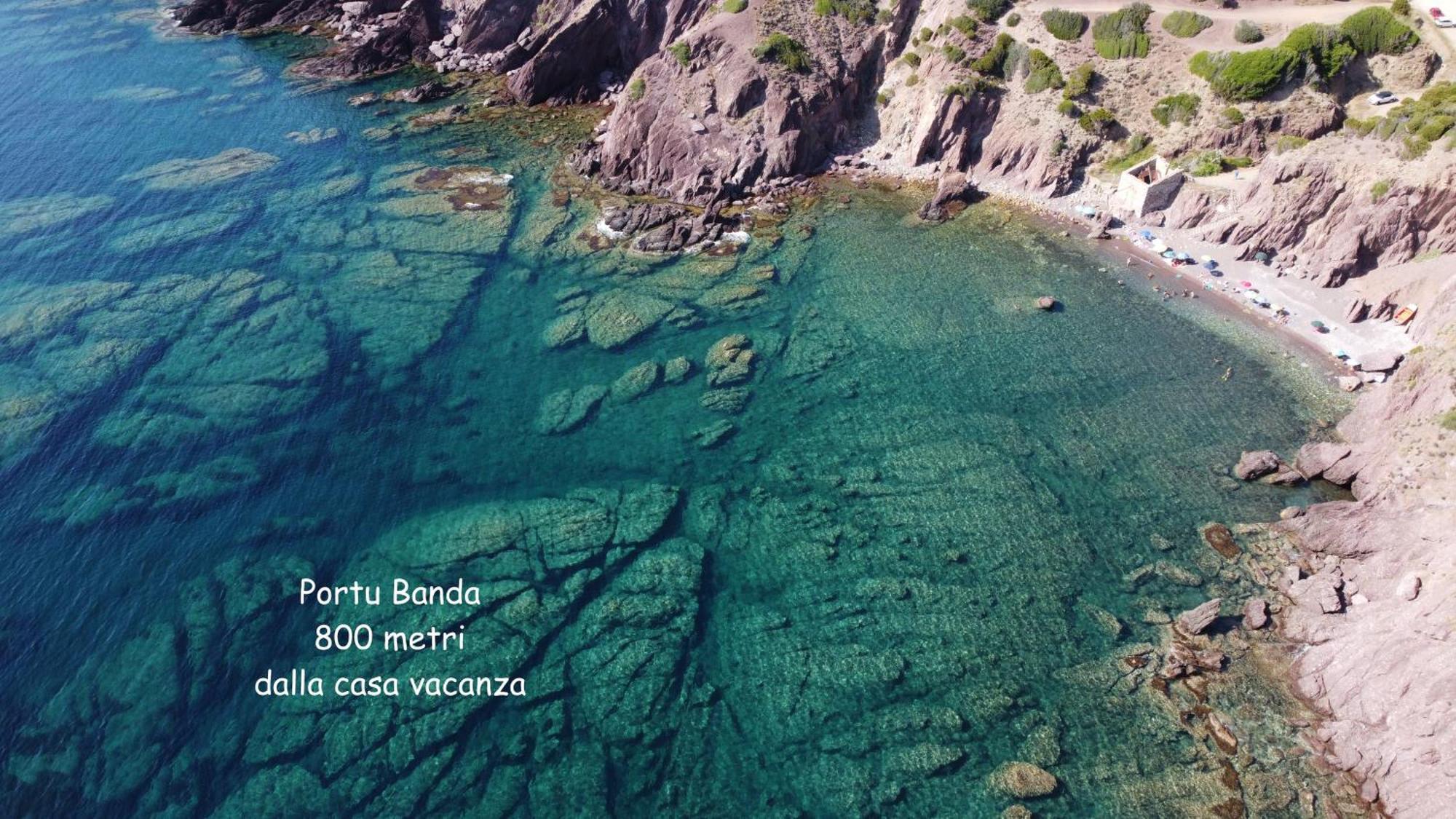 Nebida La Casa Del Mare Tanca Piras 빌라 외부 사진